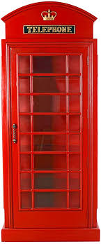 #library #in london #telephone booth #smallest library #so cute. Amazon Com Design Toscano Ne36832 British Telephone Booth Display Cabinet Red Furniture Decor