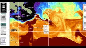 sea surface temperature sst charts in