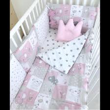 Anett Newborn Baby Bedding Set Pink
