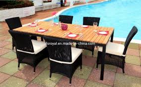 Contemporary Outdoor Dining Table