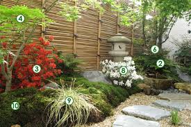 Un petit jardin japonais a été créé dans l'espace extérieur des locaux de la dynamique association locale. Un Decor Japonais Dans Un Petit Jardin A L Ombre Scenes De Jardins Japanese Garden Small Japanese Garden Japanese Garden Landscape