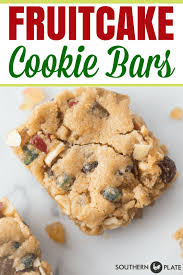 It gives you and your friends an opportunity to taste an array of cookie flavors while. Fruitcake Bar Cookies Southern Plate