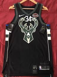 Browse majestic's bucks store for the latest bucks shirts, hats, hoodies and more gear men, women, and kids from majestic! Authentic Nike Giannis Antetokounmpo Milwaukee Bucks Statement Jersey Black 44 1916031265