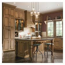 kraftmaid distressed husk kitchen