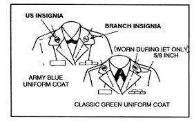 army service uniform merements