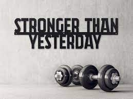 Stronger Than Yesterday gambar png