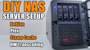 diy nas server setup with debian plex