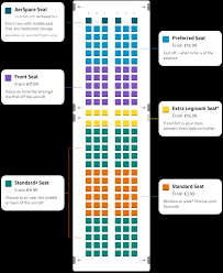 seat options within europe aer lingus