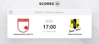 Previous match alianza petrolera drew with santa fe (0:0). Santa Fe Vs Petrolera 6 October 2020 Soccer