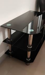 Tempered Glass Tv Stand Furniture