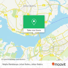 Majlis bandaraya johor bahru) is a local council which administrates this agency is under johor state government. å¦‚ä½•åå…¬äº¤æˆ–ç«è½¦åŽ»johor Baharuçš„majlis Bandaraya Johor Bahru Moovit