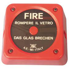Break Glass Alarm Unit For Ae Bg20 Fire