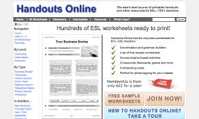 Esl online resources teachers   Fresh Essays esl resources
