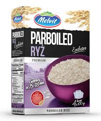 parboiled rice 4 x 100 g melvit s a