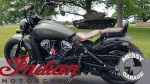 indian scout bobber penger seat and