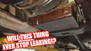 Fixing TH350 Transmission Pan Leak (will it finally stop leaking!?) -  YouTube