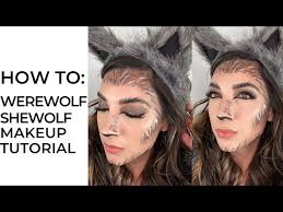 shewolf werewolf makeup tutorial