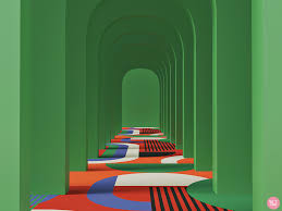corridor carpet designs blending south