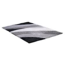 Dies bedeutet nicht, dass sich der teppich abnutzt oder er kahl wird. Teppich Grau Schwarz 160x230 Cm Online Bei Roller Kaufen