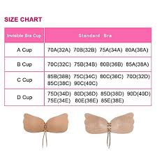 Strapless Self Adhesive Silicone Invisible Push Up With Drawstring Reusable Backless Bras