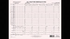 All I Want For Christmas Is You Arranged By Paul Murtha