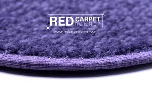 purple carpet red carpet runner