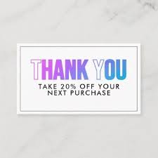Make sure to clearly outline what the customers will get from using your customer discount cards, this will help reduce the amount confusion surrounding your discount. Elegant Colorful Beauty Salon Modern Discount Card Zazzle Com Discount Card Company Business Cards Beauty Salon