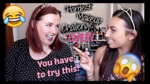 hardest makeup challenge ever with aj