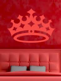 King Crown Printed Wall Sticker