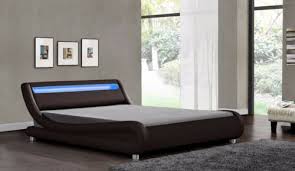 Led Headboard Bed Double King Size