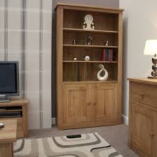 Oak Bookcases Solid Oak Bookcase With