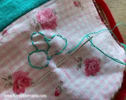 Free Printable Embroidery Template For Face Masks La Creative Mama