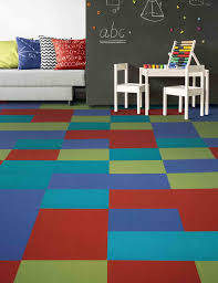 vibrant glow range of carpet tiles