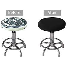 4 Pack Round Bar Stool Covers Super