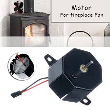 Fireplace Heat Powered Stove Fan Motor