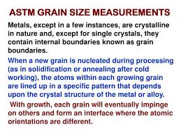 Ppt Astm Grain Size Measurements Powerpoint Presentation