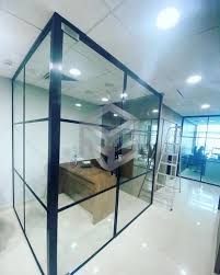 Aluminium Modular Glass Office Cabin