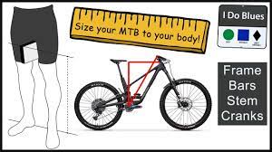 bike fit how to size your mountain