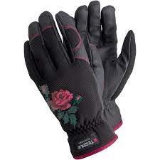 Black Nylon Gardening Gloves