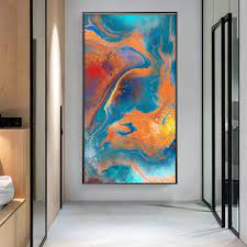 Acrylic Pour Painting Abstract Painting