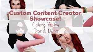 sims 4 custom content creator showcase