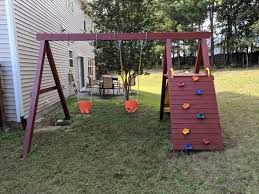 Economical Playset With Sy Swing