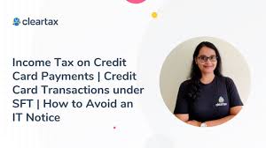The payment of income tax via credit card will allow the user to file the challan online and will provide an immediate acknowledgement of remittance. Income Tax On Credit Card Payments Credit Card Transactions Under Sft How To Avoid It Notice Youtube