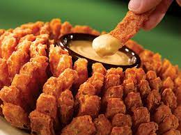 a bloomin onion the fitnessista