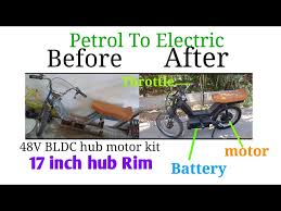 electric luna tvs xl heavy duty moped