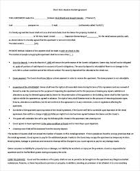 Free Timeshare Rental Agreement Template Vacation Rental Agreement 8
