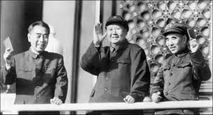 five questions about s disastrous cultural top chinese communist party leaders premier zhou enlai from left chairman mao zedong