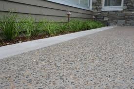 exposed aggregate concrete for