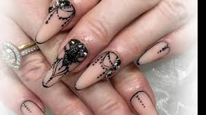 lace nail art lace nails