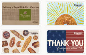 panera gift cards 20 off